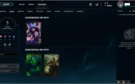 Conta LOL Diamante IV Smurf MMR bom