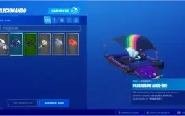 CONTA FORTNITE SIMPLES COM 6 SKIN E OS 2 ASTRONAUTAS