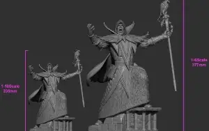 3D Printer Stl Files - Medivh - Warcraft Wow