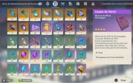 Genshin Impact AR 55 LVL 90
