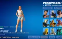 Conta Fortnite Com 204 Skins 950 Vbucks E Clube Assinado