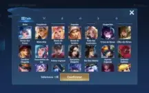 Conta Honor Of Kings Nobreza 8 sailormoon,blessed,events++