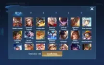Conta Honor Of Kings Nobreza 8 sailormoon,blessed,events++