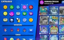 Conta Brawls Star Com Varias Skins E Personagens Lendarios
