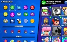 Conta Brawls Star Com Varias Skins E Personagens Lendarios