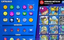 Conta Brawls Star Com Varias Skins E Personagens Lendarios