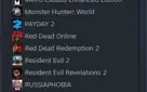 Conta Steam (muitos jogos TRIPLO A)