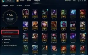Conta League Legends 103 Champs - Prata iv