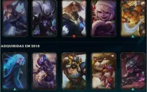 Conta do League of Legends Platina IV