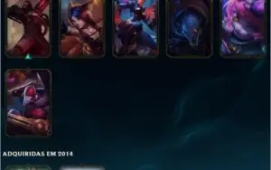 Conta do League of Legends Platina IV