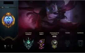 Conta do League of Legends Platina IV
