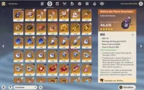AR 58 YAE+ARMA+ITTO C1(20 T5 COM CONSTELAÇÕES!)ALOY YOIMIYA