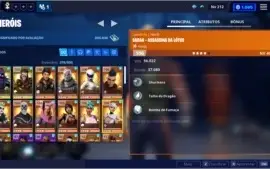Conta Fortnite Founder Ninja + varios jogos