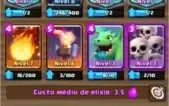 MELHOR PREÇO: CLASH ROYALE 3 LENDÁRIAS LVL 9