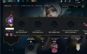 Unranked com TODOS os champs e 103 Skins ( JG / MID / ADC )