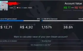 Vendo conta steam GTAV com BILHÕES e outros jogos