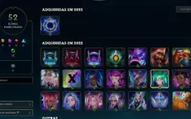 Conta Smurf Unranked De LOL 100% Hand Level