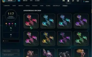 Conta SKIN MISTICAS