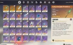 [AR 56] 7 Personagens T5, 3 Armas T5