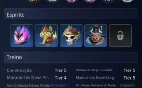 Conta MIR4 LV 55 - 59K de PODER - SA32