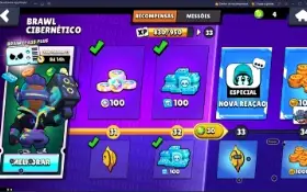 Conta Brawl Stars  Full Acesso | 33K De Troféus & 79 Brawler