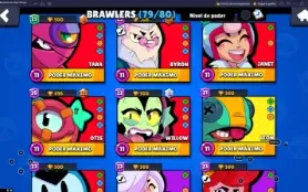 Conta Brawl Stars  Full Acesso | 33K De Troféus & 79 Brawler