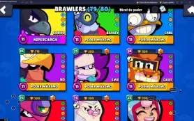 Conta Brawl Stars  Full Acesso | 33K De Troféus & 79 Brawler