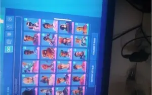conta de fortnite com 95 skins e wildcat