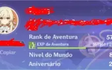 AR 57 - Conta criada desde o beta