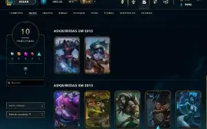Conta Icone Antigo Beta League Of Legends Antiga