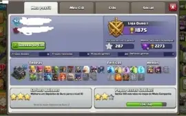 clash of clans cv9 bem upado