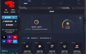 CONTA LV20 3K PONTOS - FACEIT LV10 - MEDALHA TOP100 LV 21 GC