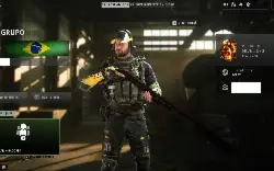 Conta call of duty, warzone com skin Neymar