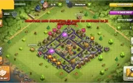 Clash of clans cv 7 100% full barato