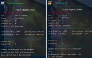 Conta MidGame Ladmo Omegamon, Susano(Shin) + Beelze(Shin)++