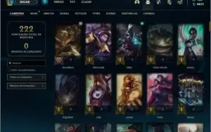 Conta com Jarvan e Janna Vitoriosos + Rammus e Kayle Juiza