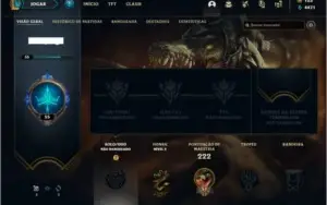 Conta com Jarvan e Janna Vitoriosos + Rammus e Kayle Juiza