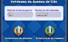 CLASH ROYALE LVL12;6 ANOS;2400 GEMAS;550K GOLD;TROCA DE NICK