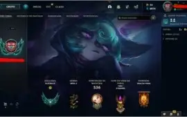 Conta LOL - 675 skins +100 cromas