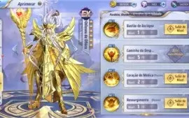 SAINT SEIYA - LEVEL 58 - A1 - MILO DC E MUITO MAIS!
