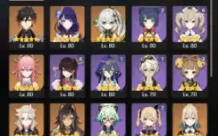 GENSHIN IMPACT - AR55, 15T5, Neuvillette, Nahida, Zhongli...