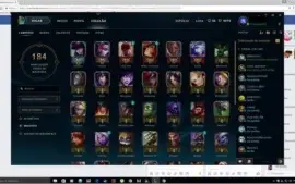 Conta Diamante V, 51 champs, 11 skins