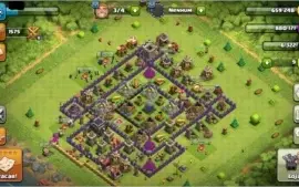 vendo conta de clash of clans