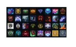Conta borda platina e 125 campeões