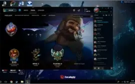 Conta LOLPlatina 2 TODOS os campeões, 79 skins borda diamond