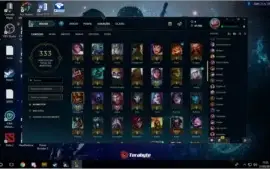 Conta LOLPlatina 2 TODOS os campeões, 79 skins borda diamond