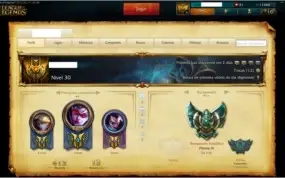 vendo conta platina 4, 127 champions, 63 skin
