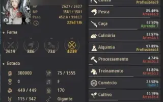 Conta Black Desert (Bdo Sa) Witch Lvl 61