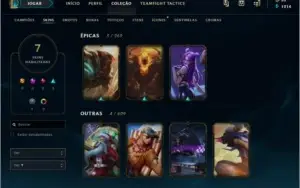 Conta lol platina 2