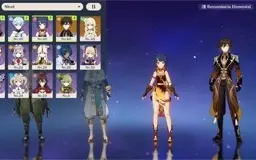 AR22 - Zhongli com Lança Prismática + Atlas Celestial